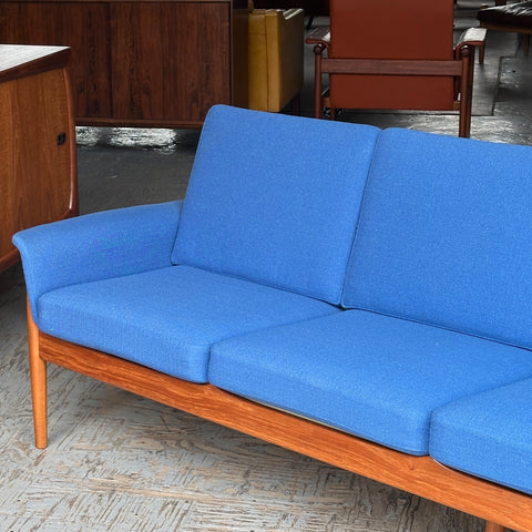 Grete Jalk 4-Seater Teak Sofa for France and Son