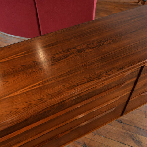 Ib Kofod Larsen Rosewood 8-Drawer Dresser