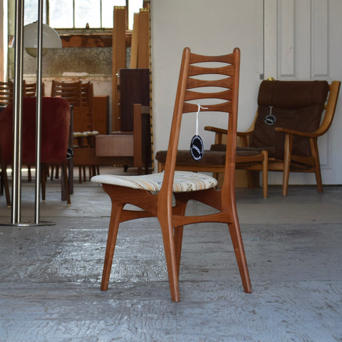 Set of 10 Vintage Teak Model 83 Dining Chairs by Boltinge Stolefabrik