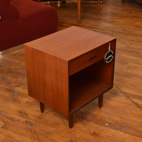 Pair of Vintage Teak Nightstands by Punch Design