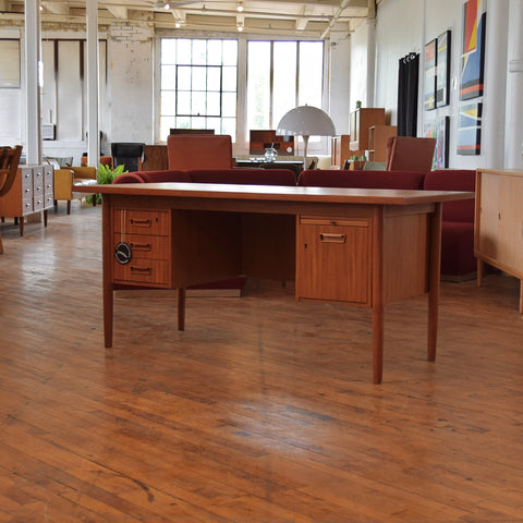 Vintage Danish Teak Desk