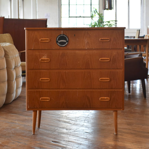 Teak Lowboy Dresser