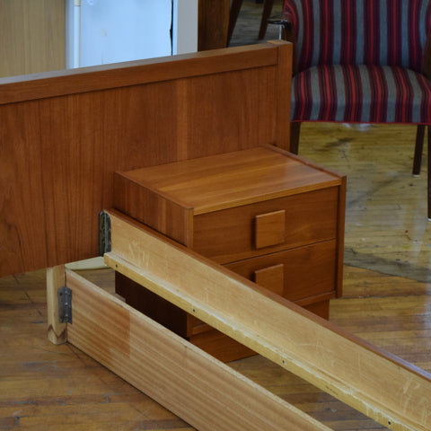 Teak Queen Size Bed Frame