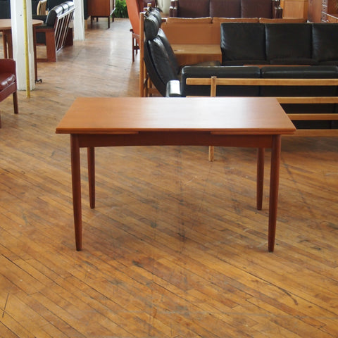 Teak Draw Leaf Dining Table