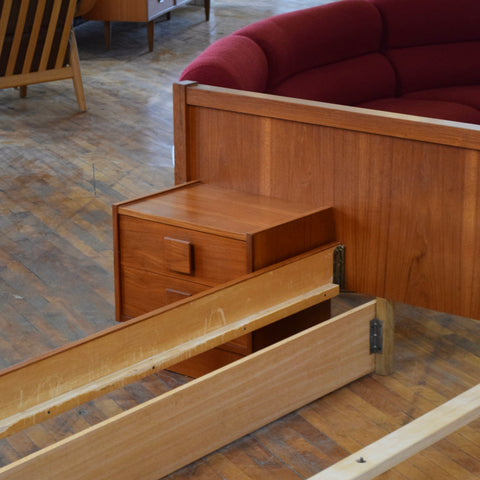 Teak Queen Size Bed Frame