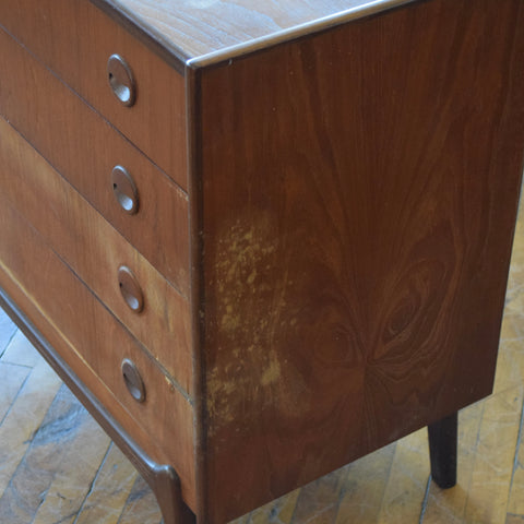 Teak Lowboy Dresser