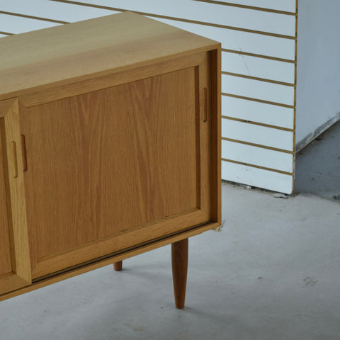 Compact Oak Sideboard