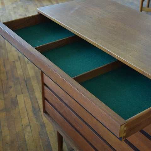 Minimalist Teak Tallboy