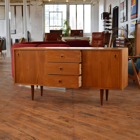 Compact Teak Sideboard