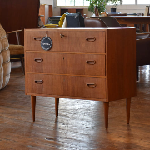 Teak Lowboy Dresser