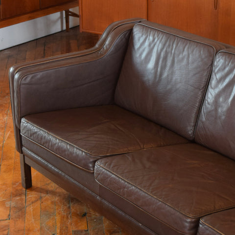 Leather 3-Seater Sofa