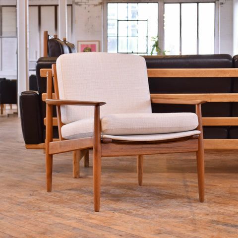 Teak Armchair by Arne Vodder w/ New Upholstery