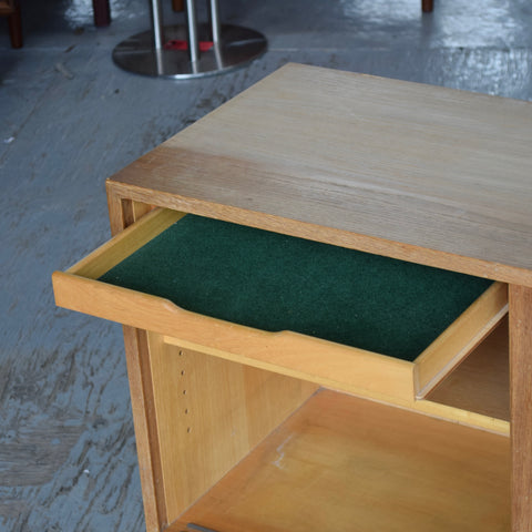 Compact Oak Sideboard by Carlo Jensen for Poul Hundevad