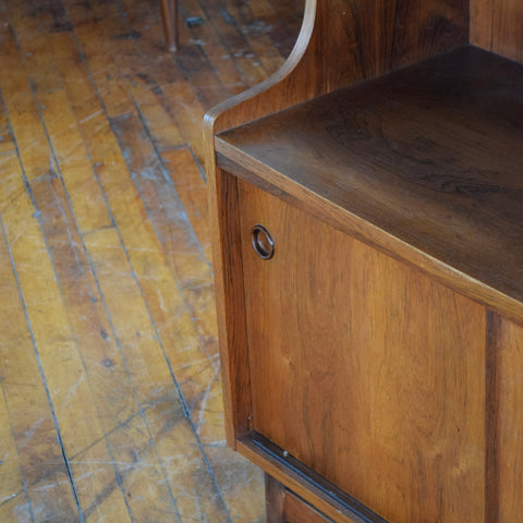Rosewood Bookcase w/ Lower Storage by Johannes Sorth