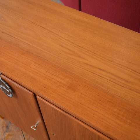 Vintage Teak Sideboard by Carlo Jensen for Poul Hundevad