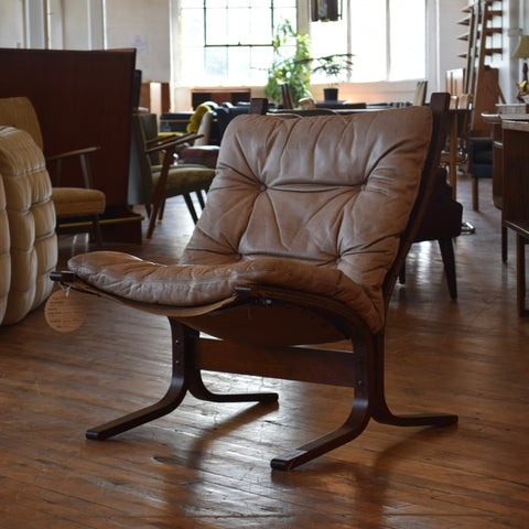 Leather Siesta Chair by Ingmar Relling