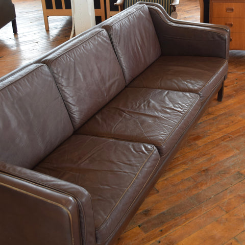Leather 3-Seater Sofa