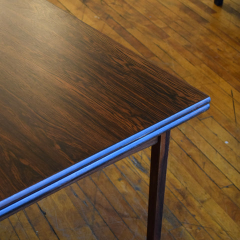 Restored Rosewood Draw Leaf Dining Table