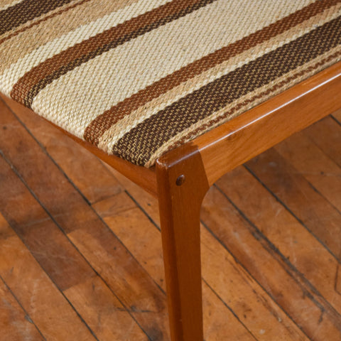 Set of Four Vintage Teak Dining Chairs