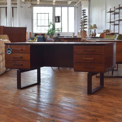 Rosewood Executive Desk by Jensen & Torben for Dyrlund