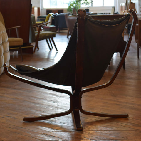 Leather Falcon Chair