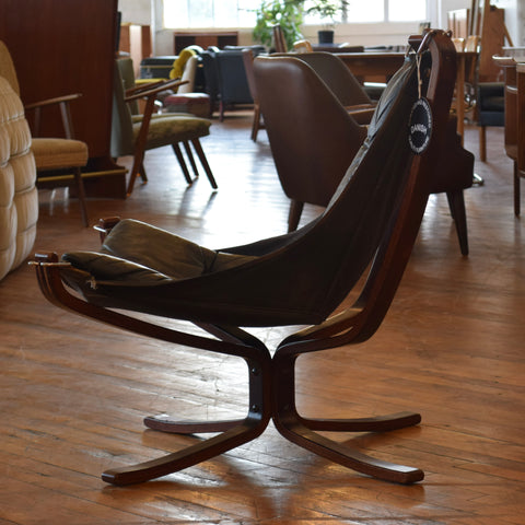 Leather Falcon Chair