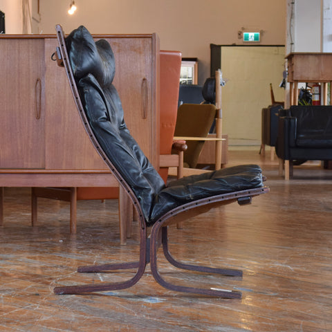 Ingmar Relling Highback Leather Siesta Chair