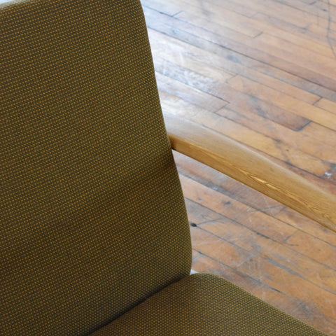 Danish Oak PJ56 Easy Chair by Grete Jalk