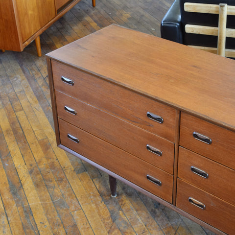 Teak 9-Drawer Dresser by Punch Design