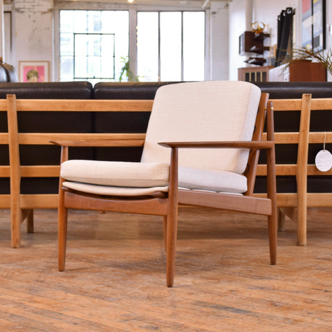 Teak Armchair by Arne Vodder w/ New Upholstery