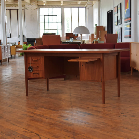 Vintage Danish Teak Desk