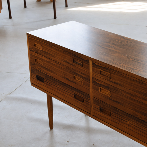 Rosewood 6-Drawer Dresser by Carlo Jensen for Poul Hundevad