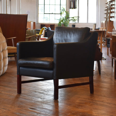 Leather Arm Chair by George Thams