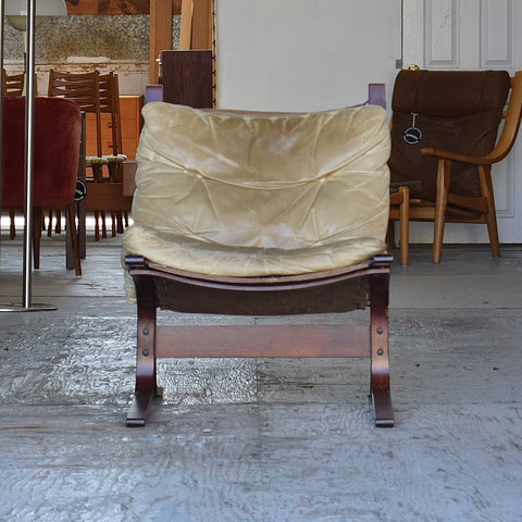 Leather Siesta Chair by Ingmar Relling
