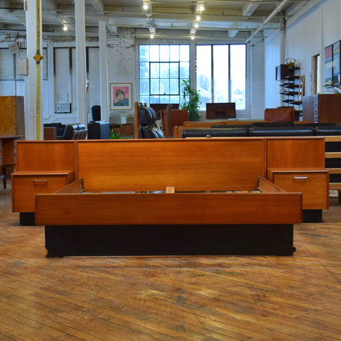 Teak Queen Size Bed Frame