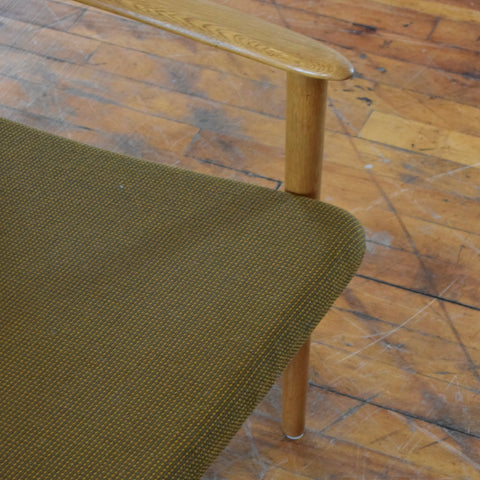 Danish Oak PJ56 Easy Chair by Grete Jalk