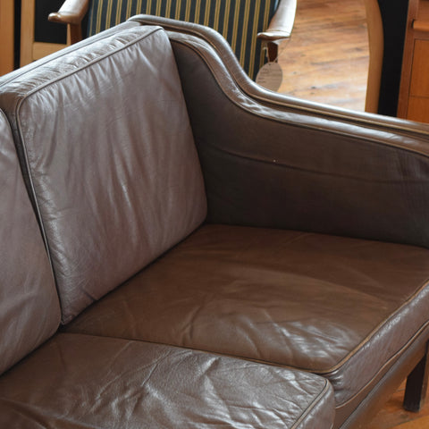 Leather 3-Seater Sofa