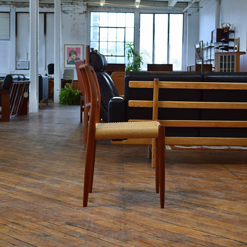 Set of 6 Møller Model 83 Dining Chairs