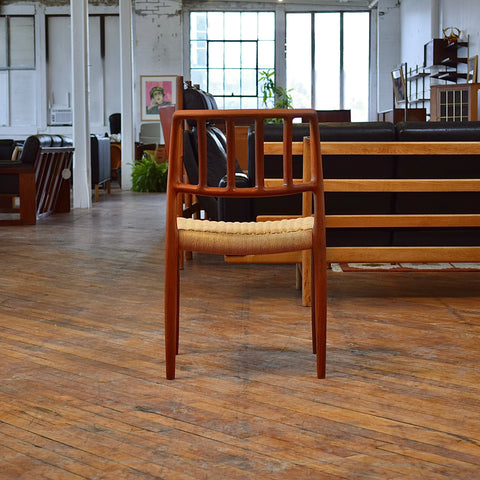 Set of 6 Møller Model 83 Dining Chairs