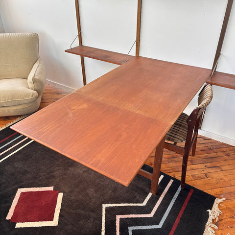 3-Bay Cado Unit w/ Drop Leaf Table/Desk