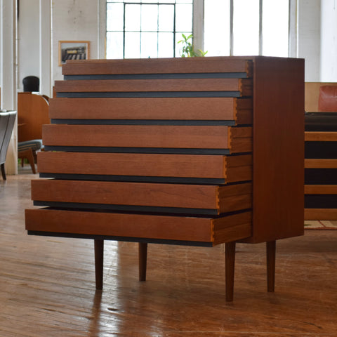 Minimalist Teak Tallboy