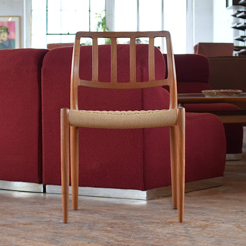 Set of 6 Møller Model 83 Dining Chairs