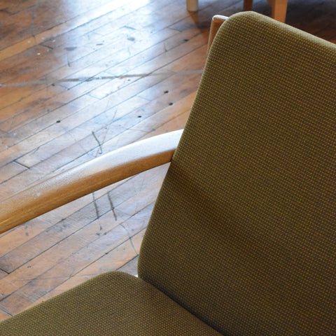 Danish Oak PJ56 Easy Chair by Grete Jalk