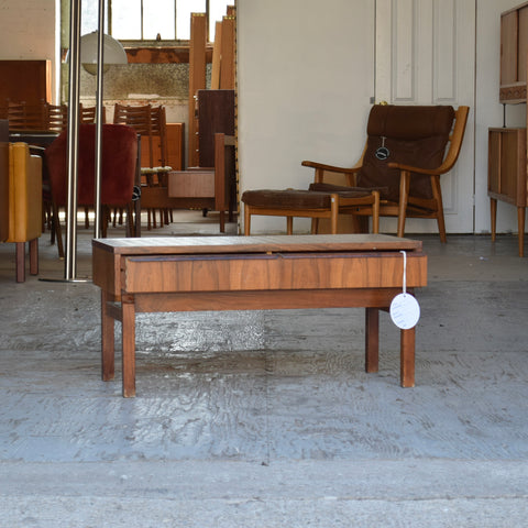 Small Rosewood & Tile Unit