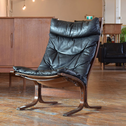 Ingmar Relling Highback Leather Siesta Chair