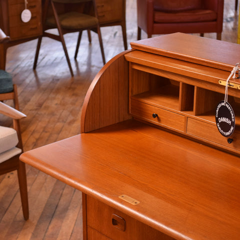 Egon Østergaard Teak Roll Top Desk