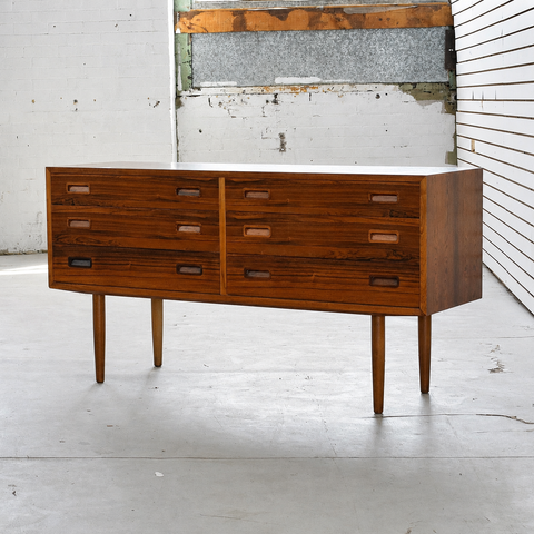 Rosewood 6-Drawer Dresser by Carlo Jensen for Poul Hundevad