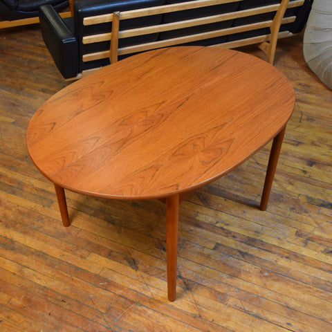 Teak Butterfly Leaf Dining Table