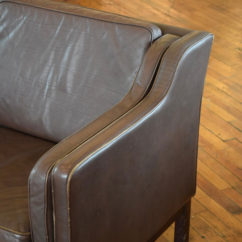 Leather 3-Seater Sofa