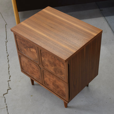 Walnut Side Table Set